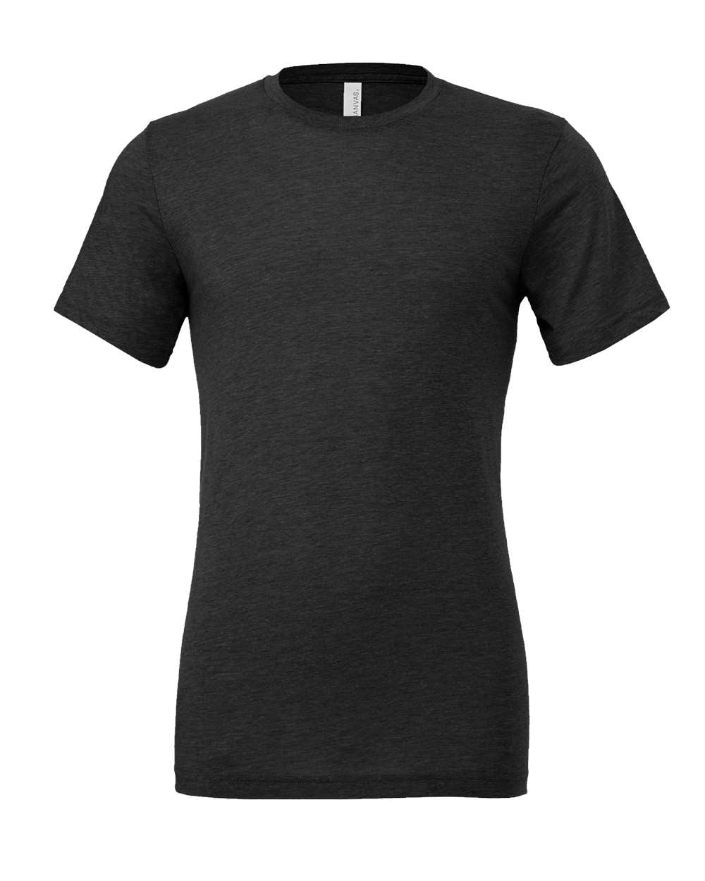 Solid Dark Grey Triblend