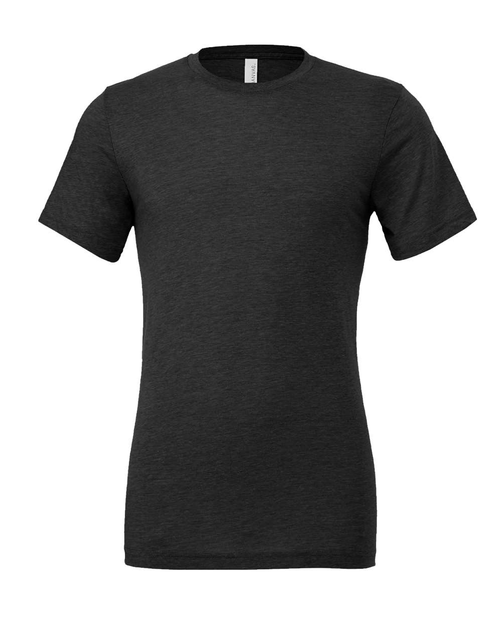 BELLA + CANVAS 3413, T-Shirts - Premium, Solid Dark Grey Triblend