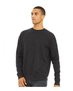 BELLA + CANVAS 3945, Fleece - Premium - Crew, Dark Grey Heather