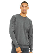 BELLA + CANVAS 3945, Fleece - Premium - Crew, Deep Heather