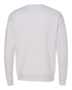 BELLA + CANVAS 3945, Fleece - Premium - Crew, White