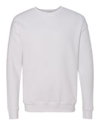 BELLA + CANVAS 3945, Fleece - Premium - Crew, White