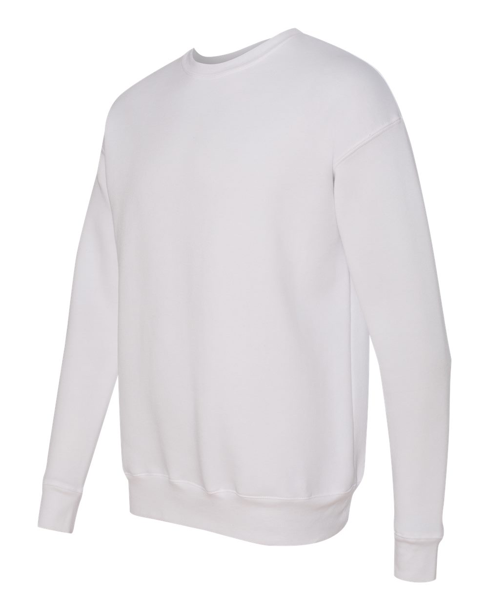 BELLA + CANVAS 3945, Fleece - Premium - Crew, White