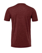 BELLA + CANVAS 3413, T-Shirts - Premium, Cardinal Triblend