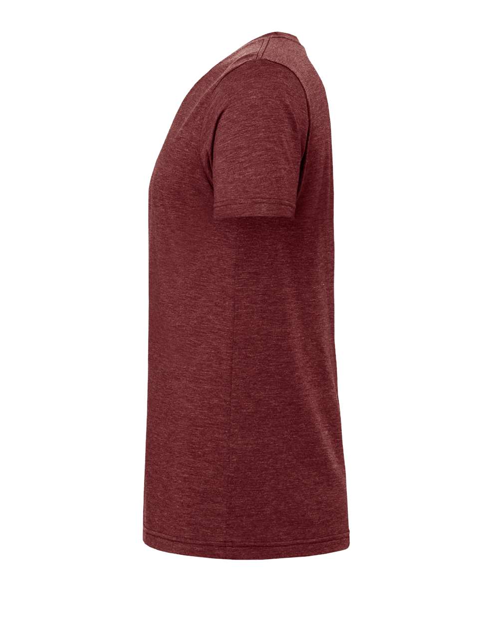 BELLA + CANVAS 3413, T-Shirts - Premium, Cardinal Triblend