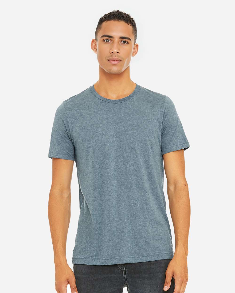 BELLA + CANVAS 3413, T-Shirts - Premium, Denim Triblend
