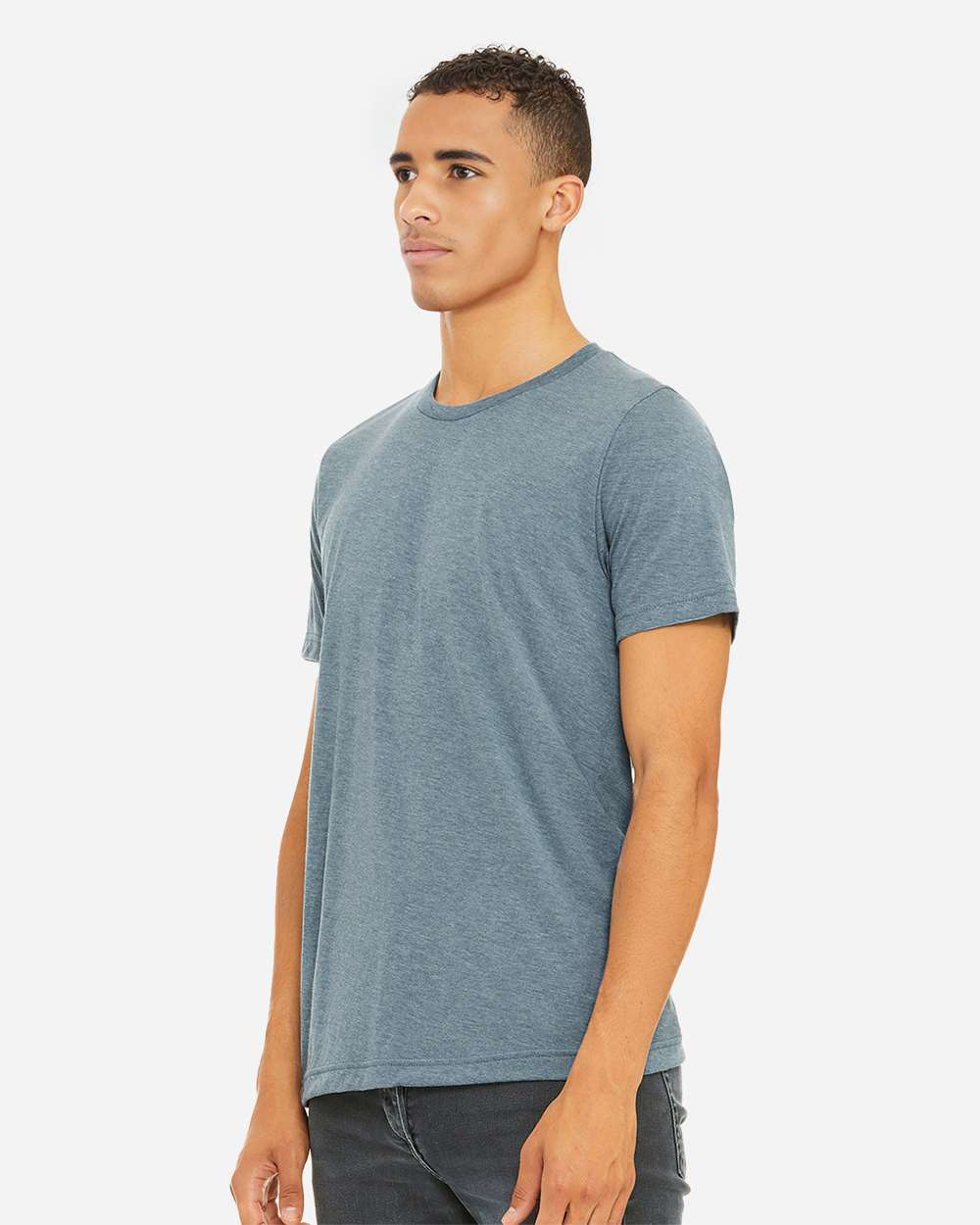 BELLA + CANVAS 3413, T-Shirts - Premium, Denim Triblend