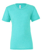BELLA + CANVAS 3413, T-Shirts - Premium, Sea Green Triblend