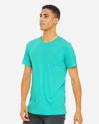 BELLA + CANVAS 3413, T-Shirts - Premium, Sea Green Triblend