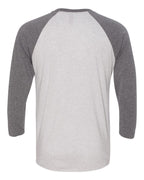 Next Level 6051, T-Shirts - Premium, Premium Heather Sleeves/ Heather White Body