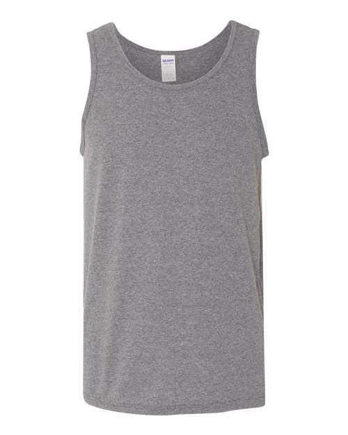Gildan 3899, 5200 Unisex Heavy Cotton Tank Top, Graphite Heather