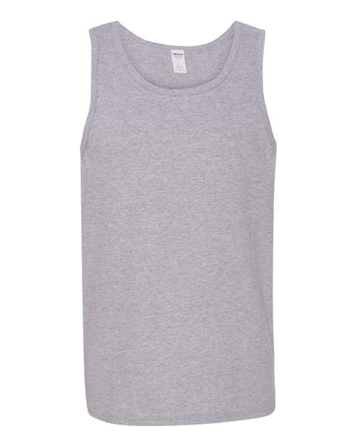 Gildan 3899, 5200 Unisex Heavy Cotton Tank Top, Sport Grey