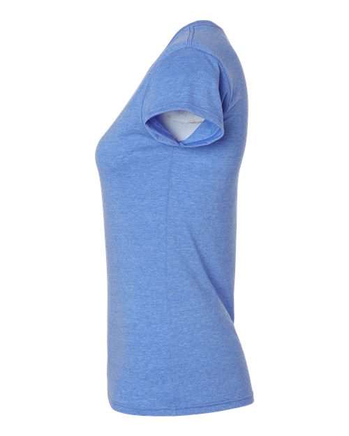 Gildan 809, 64000l Women's Softstyle T-shirt, Heather Royal