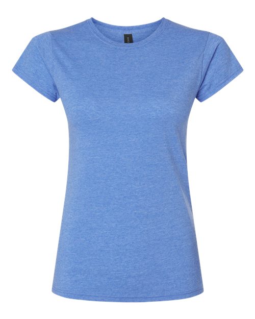 Gildan 809, 64000l Women's Softstyle T-shirt, Heather Royal