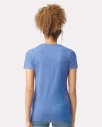 Gildan 809, 64000l Women's Softstyle T-shirt, Heather Royal