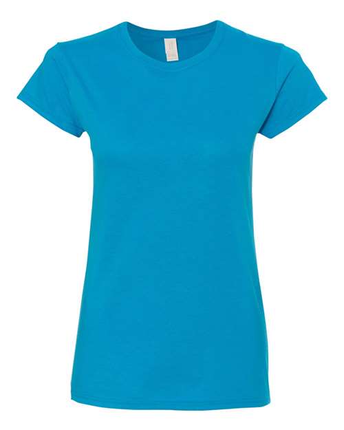 Gildan 64000L, Women's Softstyle T-shirt, Sapphire