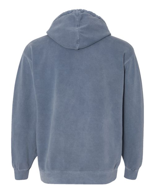 Comfort Colors 1567, Unisex Garment-dyed Hooded Sweatshirt, Blue Jean