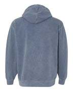 Comfort Colors 1567, Unisex Garment-dyed Hooded Sweatshirt, Blue Jean