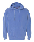 Comfort Colors 1567, Unisex Garment-dyed Hooded Sweatshirt, Flo Blue