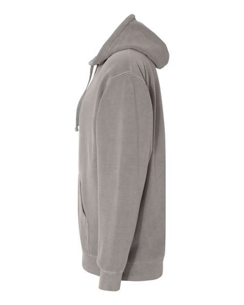 Comfort Colors 1567, Unisex Garment-dyed Hooded Sweatshirt, Grey