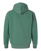 Comfort Colors 1567, Unisex Garment-dyed Hooded Sweatshirt, Light Green