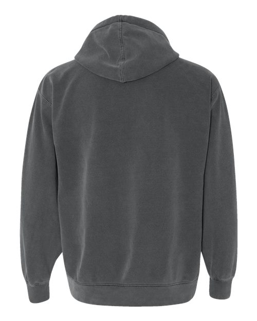 Comfort Colors 1567, Unisex Garment-dyed Hooded Sweatshirt, Pepper