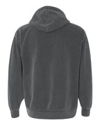 Comfort Colors 1567, Unisex Garment-dyed Hooded Sweatshirt, Pepper