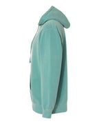 Comfort Colors 1567, Unisex Garment-dyed Hooded Sweatshirt, Seafoam
