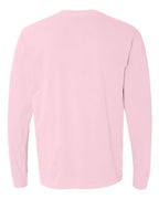 Comfort Colors 6014, Unisex Garment-dyed Heavyweight Long Sleeve T-shirt, Blossom