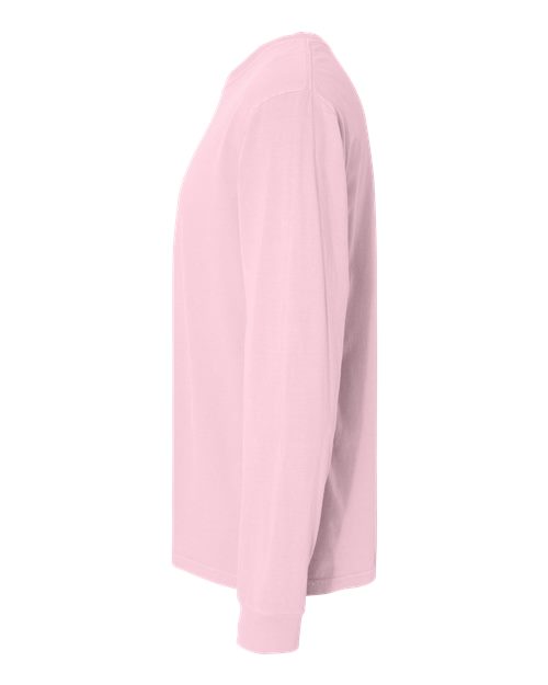 Comfort Colors 6014, Unisex Garment-dyed Heavyweight Long Sleeve T-shirt, Blossom