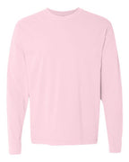 Comfort Colors 6014, Unisex Garment-dyed Heavyweight Long Sleeve T-shirt, Blossom