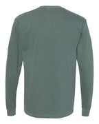 Comfort Colors 6014, Unisex Garment-dyed Heavyweight Long Sleeve T-shirt, Blue Spruce