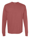Comfort Colors 6014, Unisex Garment-dyed Heavyweight Long Sleeve T-shirt, Brick