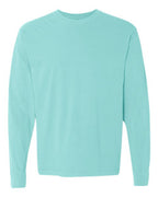 Comfort Colors 6014, Unisex Garment-dyed Heavyweight Long Sleeve T-shirt, Chalky Mint