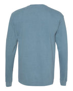 Comfort Colors 6014, Unisex Garment-dyed Heavyweight Long Sleeve T-shirt, Ice Blue