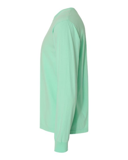 Comfort Colors 6014, Unisex Garment-dyed Heavyweight Long Sleeve T-shirt, Island Reef
