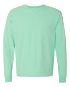 Comfort Colors 6014, Unisex Garment-dyed Heavyweight Long Sleeve T-shirt, Island Reef