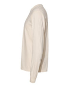 Comfort Colors 6014, Unisex Garment-dyed Heavyweight Long Sleeve T-shirt, Ivory