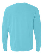 Comfort Colors 6014, Unisex Garment-dyed Heavyweight Long Sleeve T-shirt, Lagoon