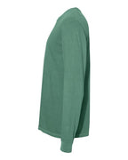 Comfort Colors 6014, Unisex Garment-dyed Heavyweight Long Sleeve T-shirt, Light Green