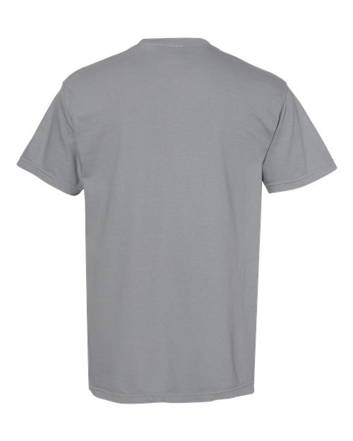 Comfort Colors 6030, Unisex Garment-dyed Heavyweight Pocket T-shirt, Granite