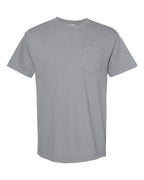 Comfort Colors 6030, Unisex Garment-dyed Heavyweight Pocket T-shirt, Granite