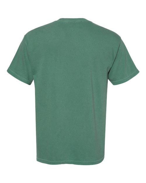 Comfort Colors 6030, Unisex Garment-dyed Heavyweight Pocket T-shirt, Light Green