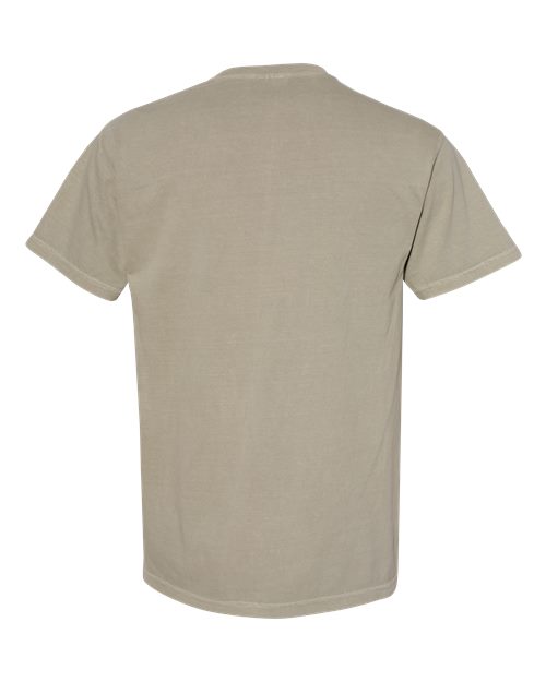 Comfort Colors 6030, Unisex Garment-dyed Heavyweight Pocket T-shirt, Sandstone