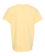 Comfort Colors 9018, Youth Garment-dyed Heavyweight T-shirt, Butter