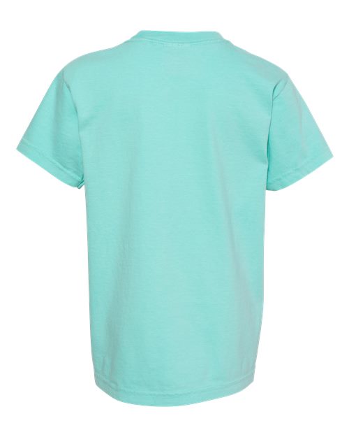 Comfort Colors 9018, Youth Garment-dyed Heavyweight T-shirt, Chalky Mint
