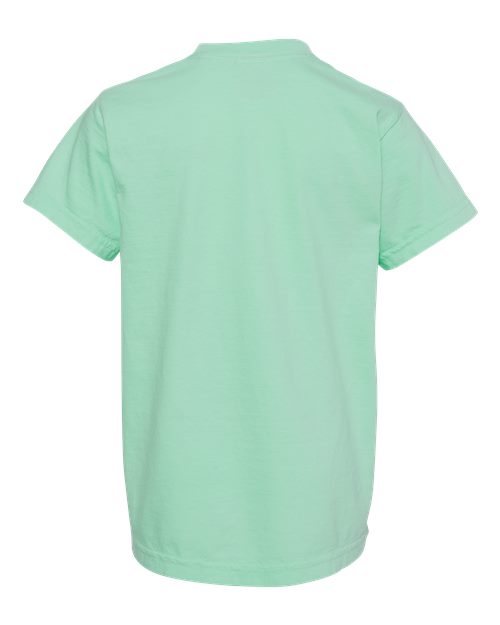 Comfort Colors 9018, Youth Garment-dyed Heavyweight T-shirt, Island Reef