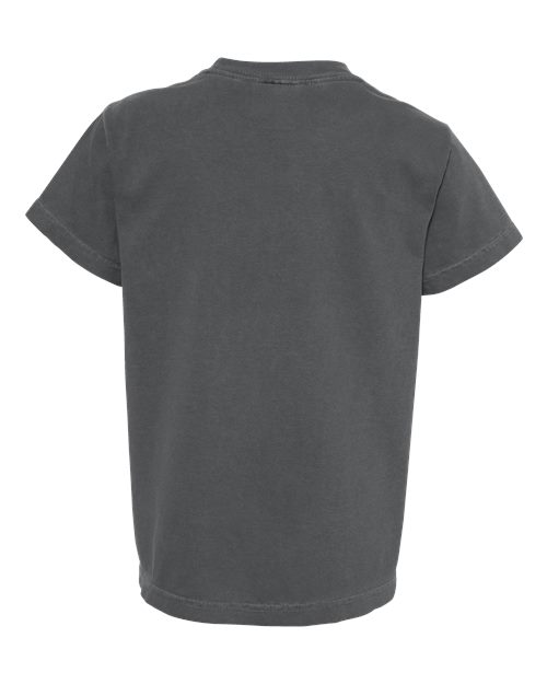 Comfort Colors 9018, Youth Garment-dyed Heavyweight T-shirt, Pepper