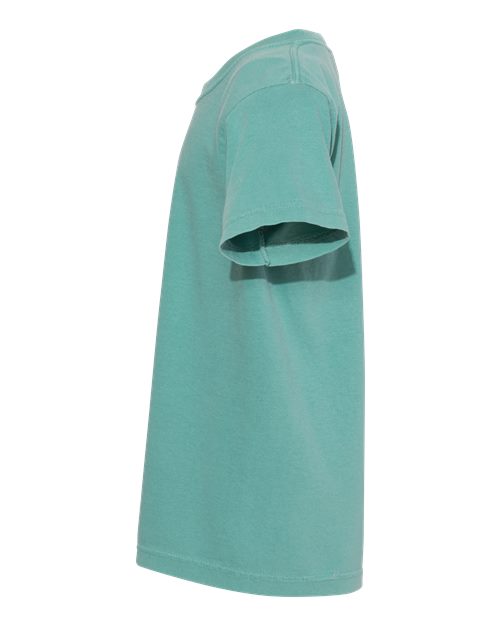 Comfort Colors 9018, Youth Garment-dyed Heavyweight T-shirt, Seafoam
