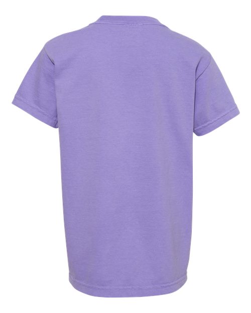 Comfort Colors 9018, Youth Garment-dyed Heavyweight T-shirt, Violet